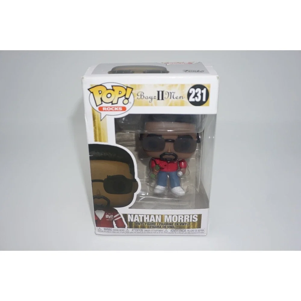Funko Pop! Rocks Boyz II‎ Men Nathan Morris #231 Vinyl Figure 2021